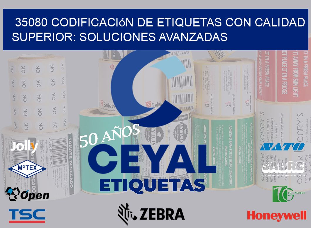 35080 Codificación de Etiquetas con Calidad Superior: Soluciones Avanzadas