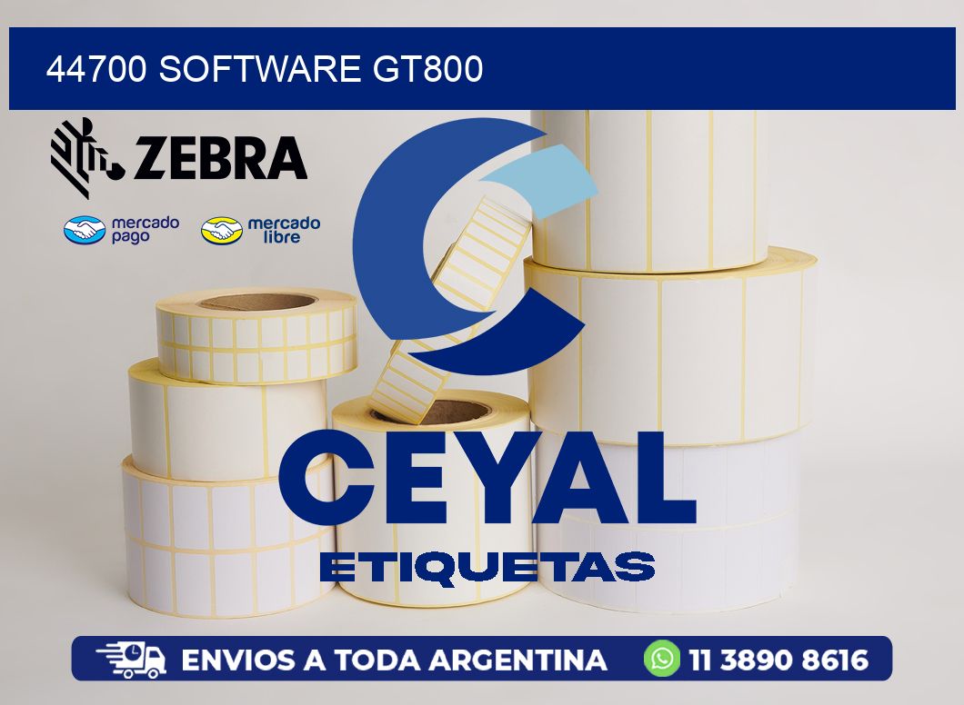 44700 SOFTWARE GT800