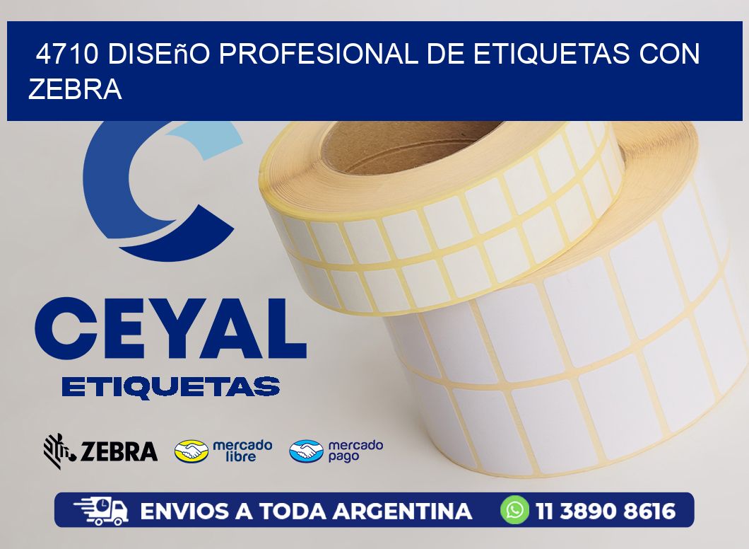 4710 Diseño Profesional de Etiquetas con Zebra
