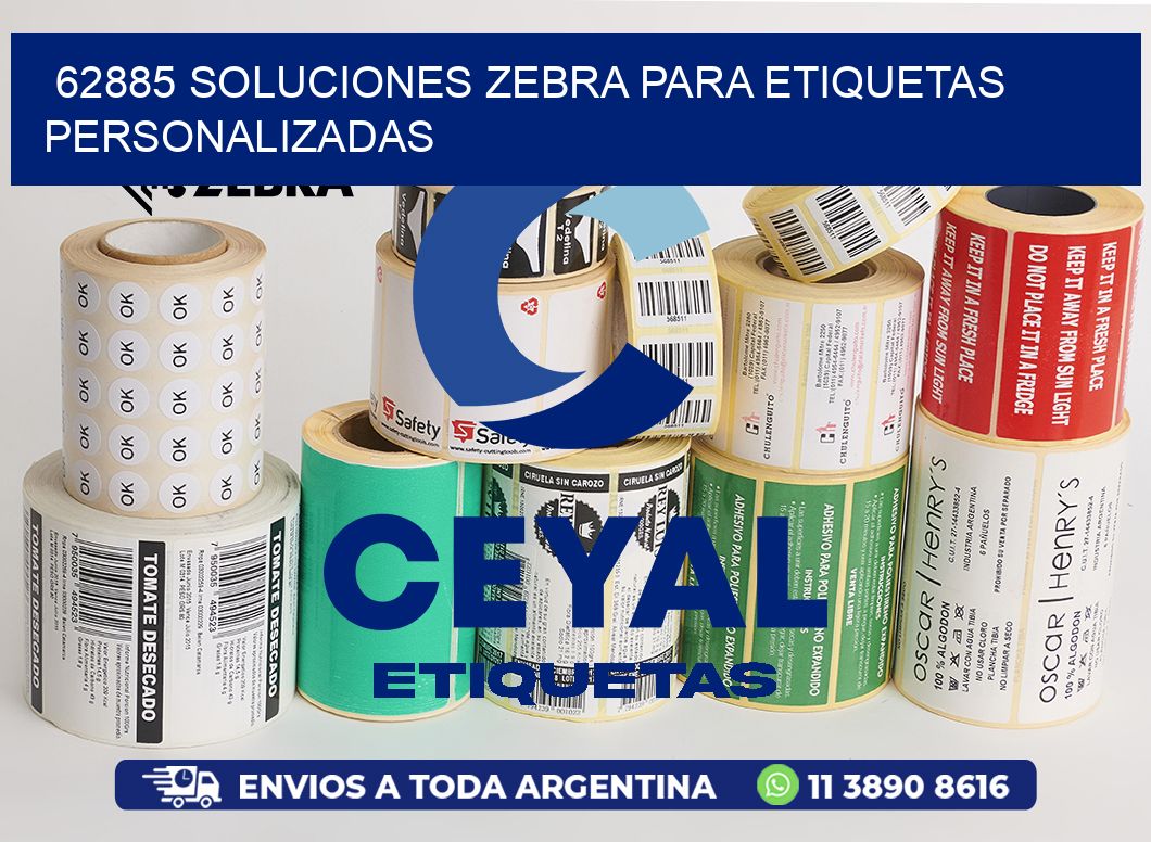 62885 Soluciones Zebra para Etiquetas Personalizadas