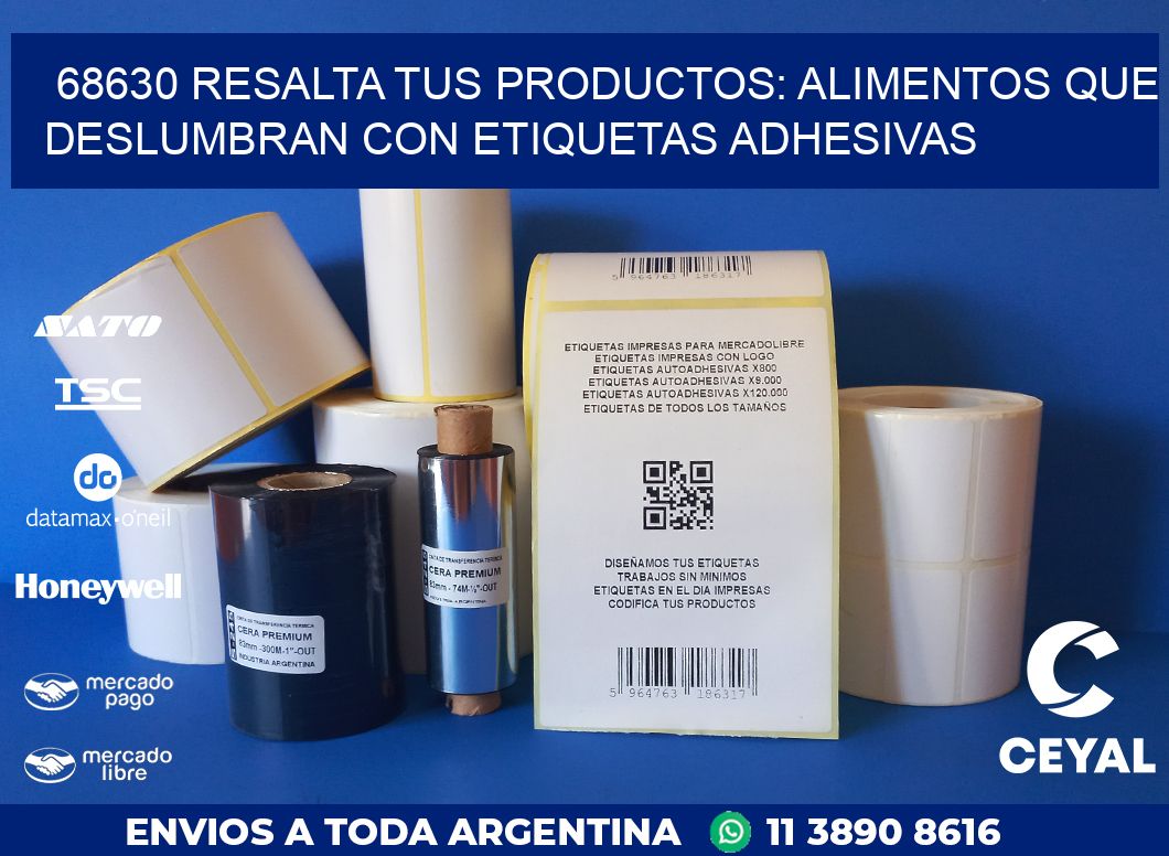 68630 RESALTA TUS PRODUCTOS: ALIMENTOS QUE DESLUMBRAN CON ETIQUETAS ADHESIVAS
