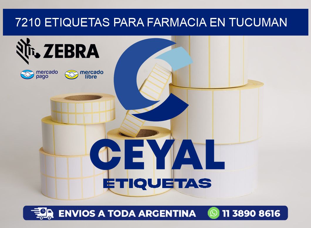 7210 ETIQUETAS PARA FARMACIA EN TUCUMAN