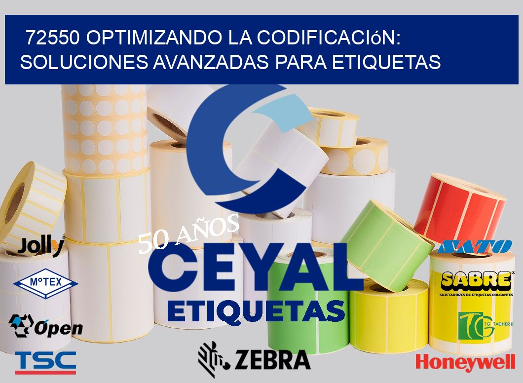 72550 Optimizando la Codificación: Soluciones Avanzadas para Etiquetas