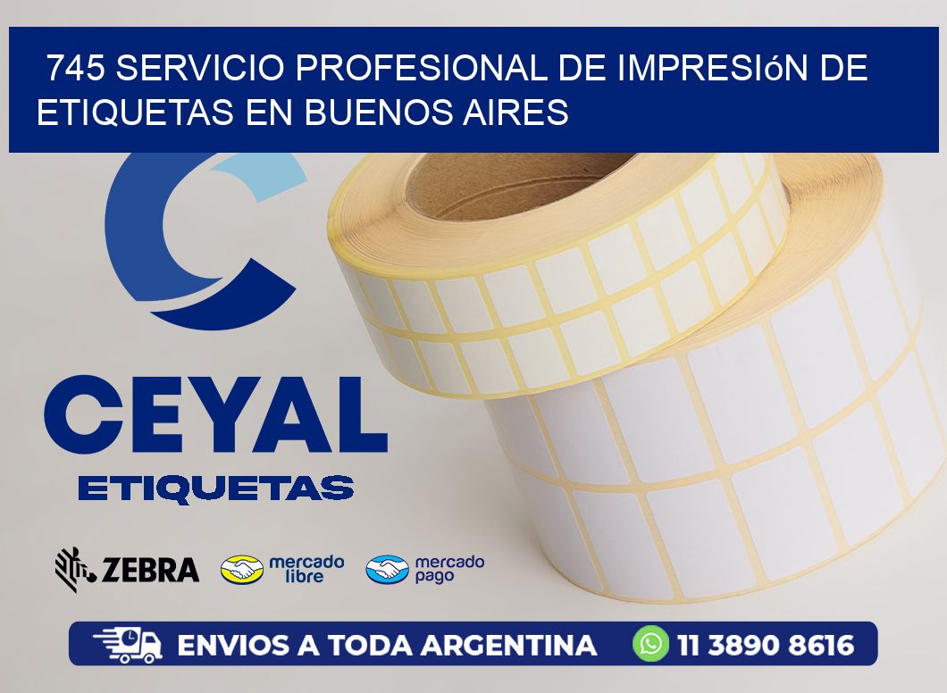 745 Servicio Profesional de Impresión de Etiquetas en Buenos Aires
