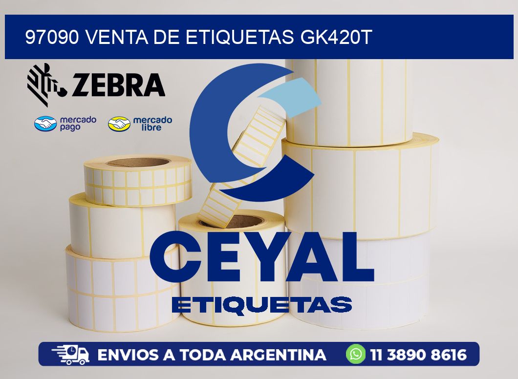 97090 VENTA DE ETIQUETAS GK420T