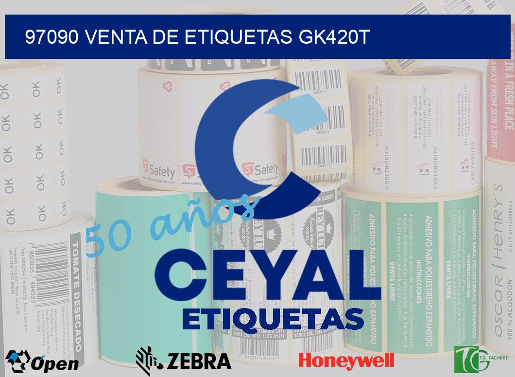 97090 VENTA DE ETIQUETAS GK420T