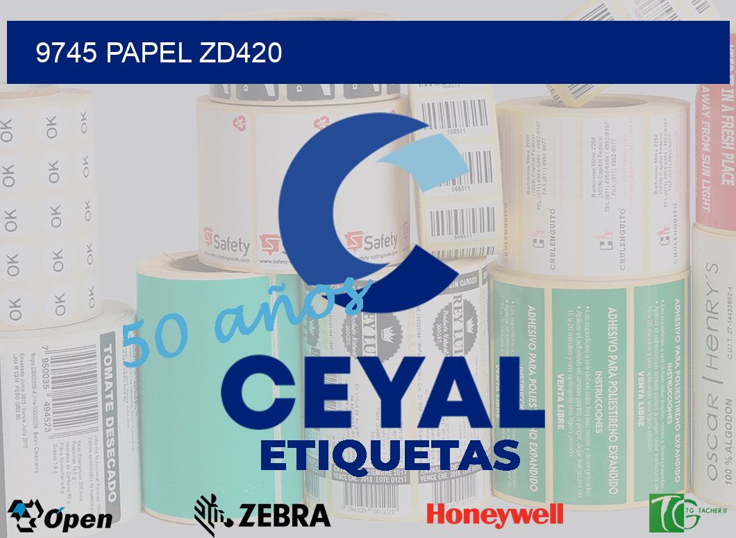 9745 PAPEL ZD420