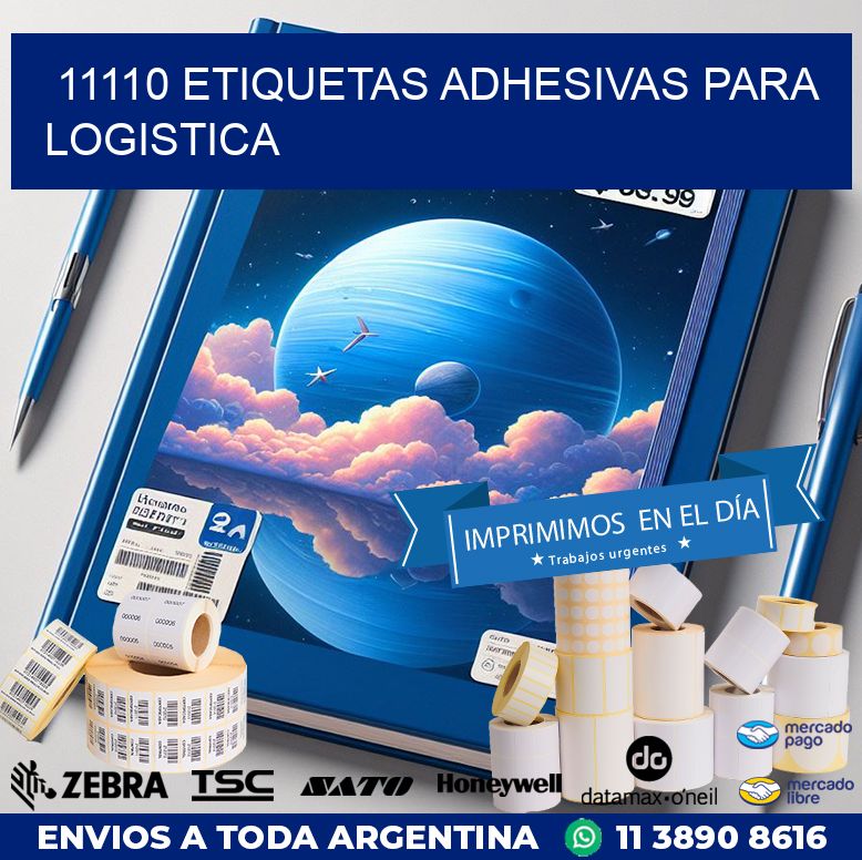 11110 ETIQUETAS ADHESIVAS PARA LOGISTICA