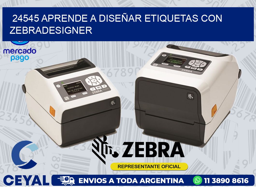 24545 APRENDE A DISEÑAR ETIQUETAS CON ZEBRADESIGNER