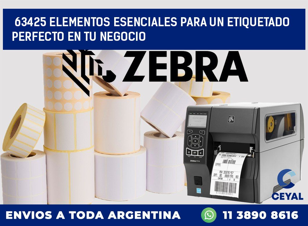 63425 ELEMENTOS ESENCIALES PARA UN ETIQUETADO PERFECTO EN TU NEGOCIO