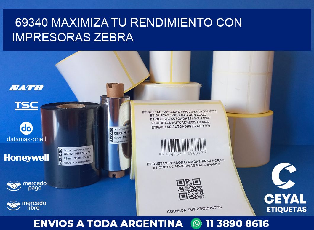 69340 MAXIMIZA TU RENDIMIENTO CON IMPRESORAS ZEBRA