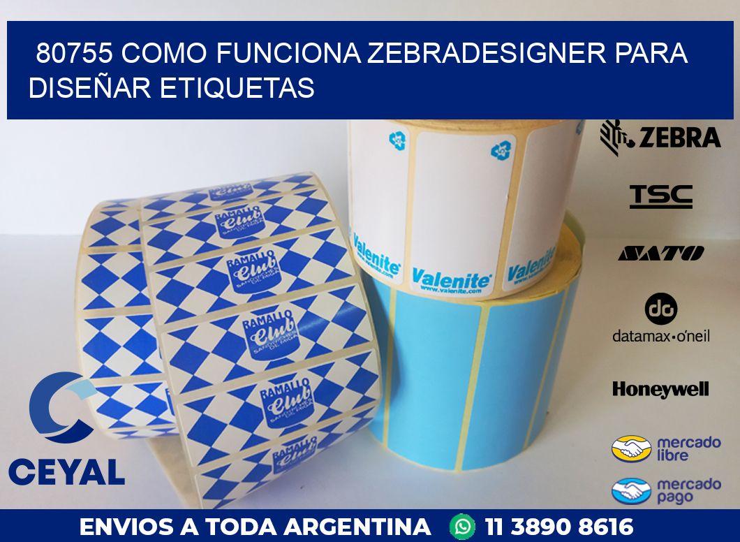80755 COMO FUNCIONA ZEBRADESIGNER PARA DISEÑAR ETIQUETAS