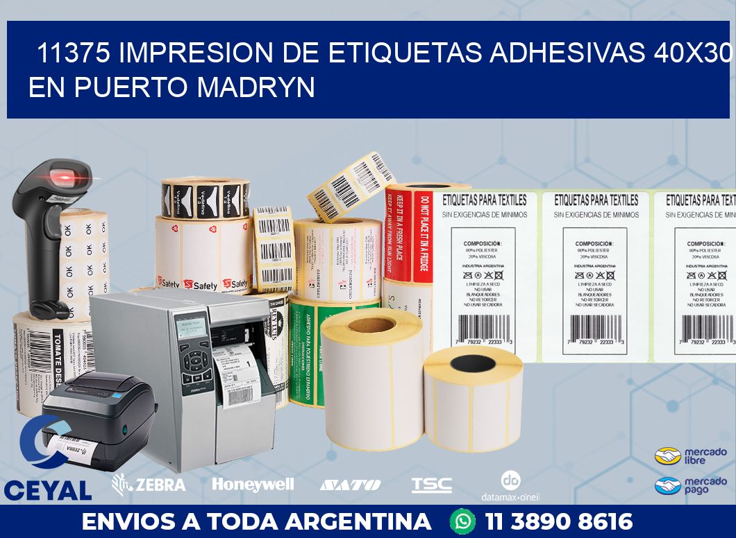 11375 IMPRESION DE ETIQUETAS ADHESIVAS 40X30 EN PUERTO MADRYN