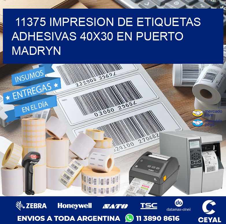 11375 IMPRESION DE ETIQUETAS ADHESIVAS 40X30 EN PUERTO MADRYN