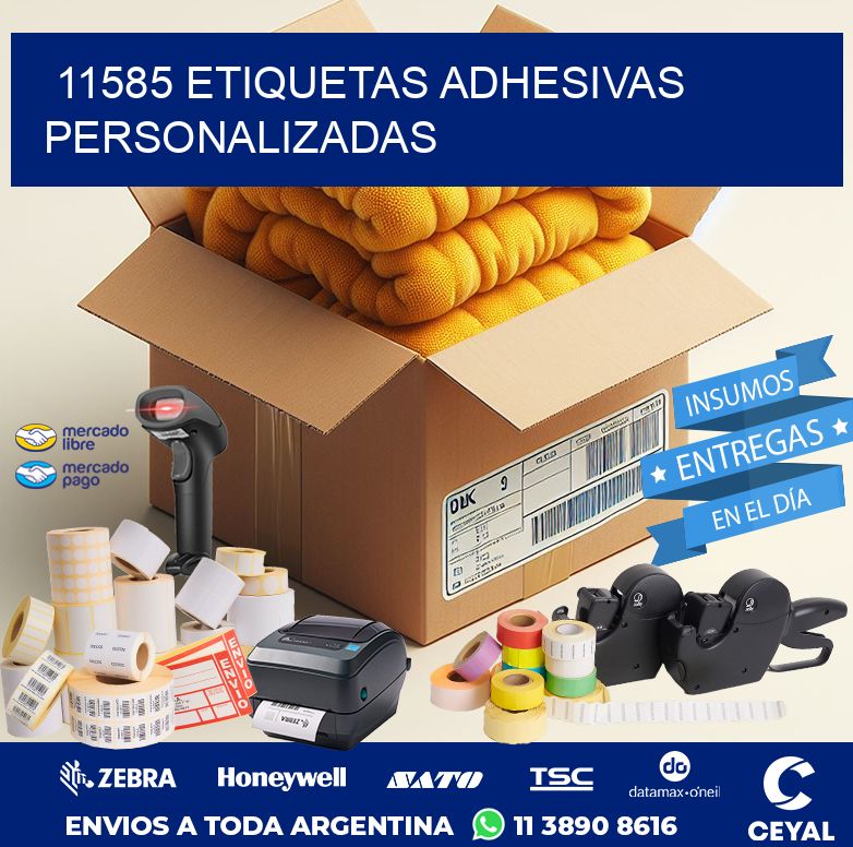 11585 ETIQUETAS ADHESIVAS PERSONALIZADAS