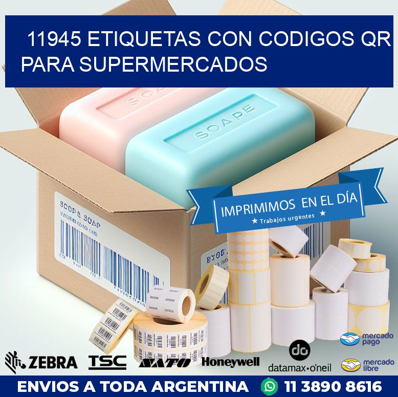 11945 ETIQUETAS CON CODIGOS QR PARA SUPERMERCADOS