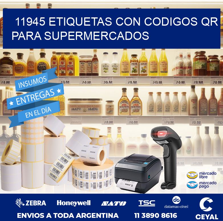 11945 ETIQUETAS CON CODIGOS QR PARA SUPERMERCADOS