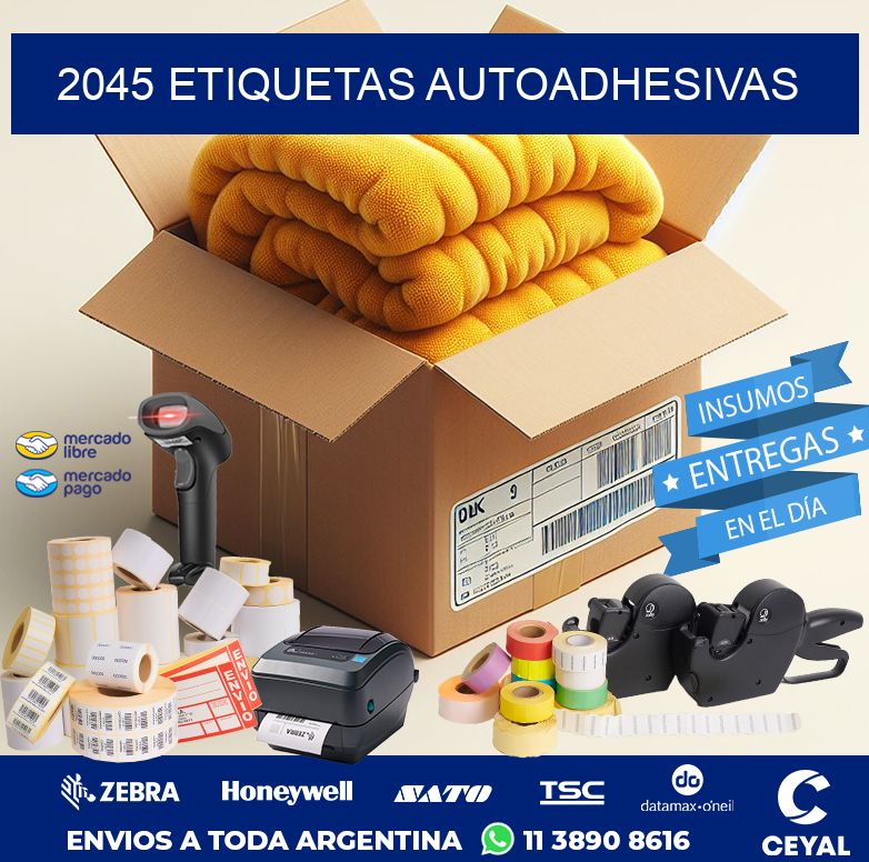 2045 ETIQUETAS AUTOADHESIVAS