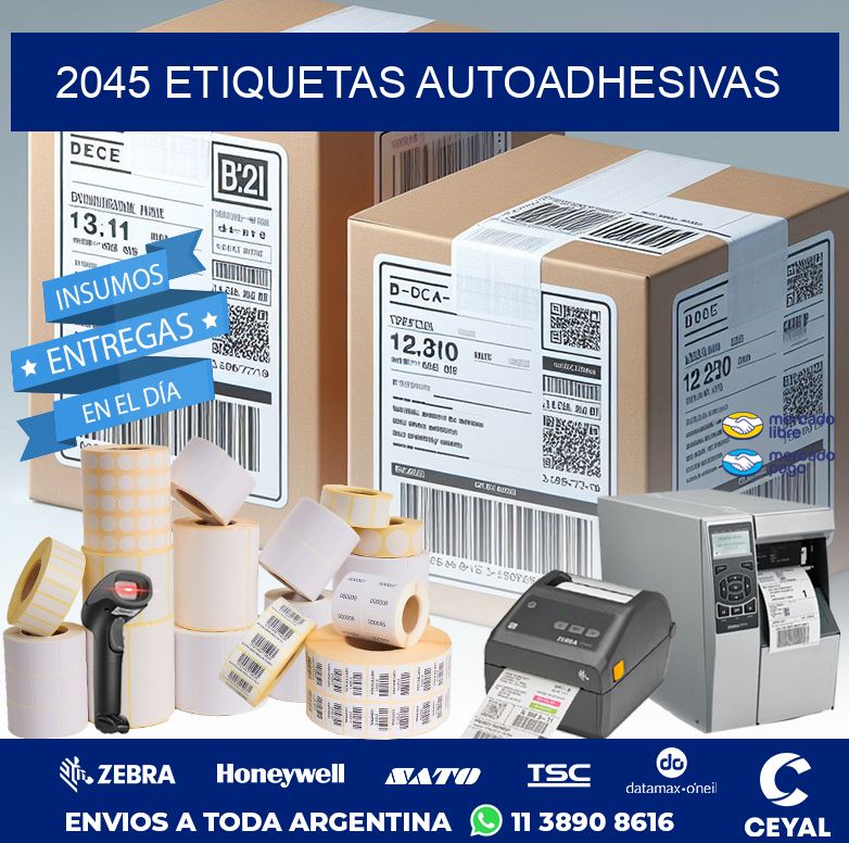 2045 ETIQUETAS AUTOADHESIVAS