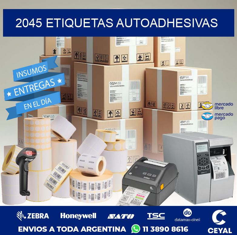 2045 ETIQUETAS AUTOADHESIVAS