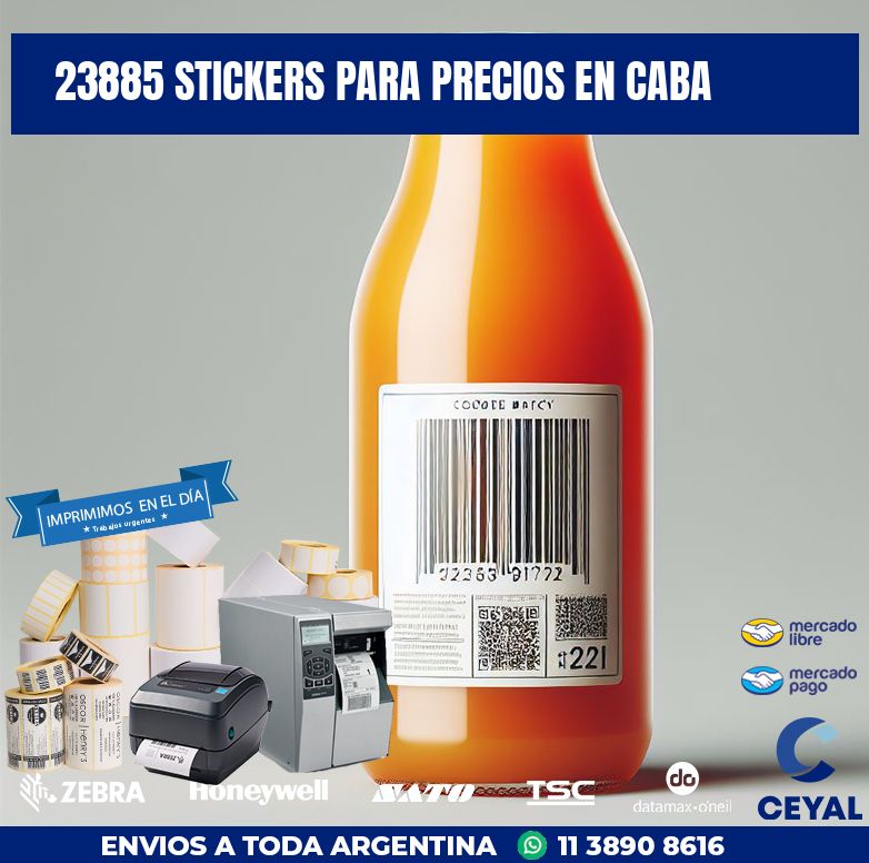 23885 STICKERS PARA PRECIOS EN CABA