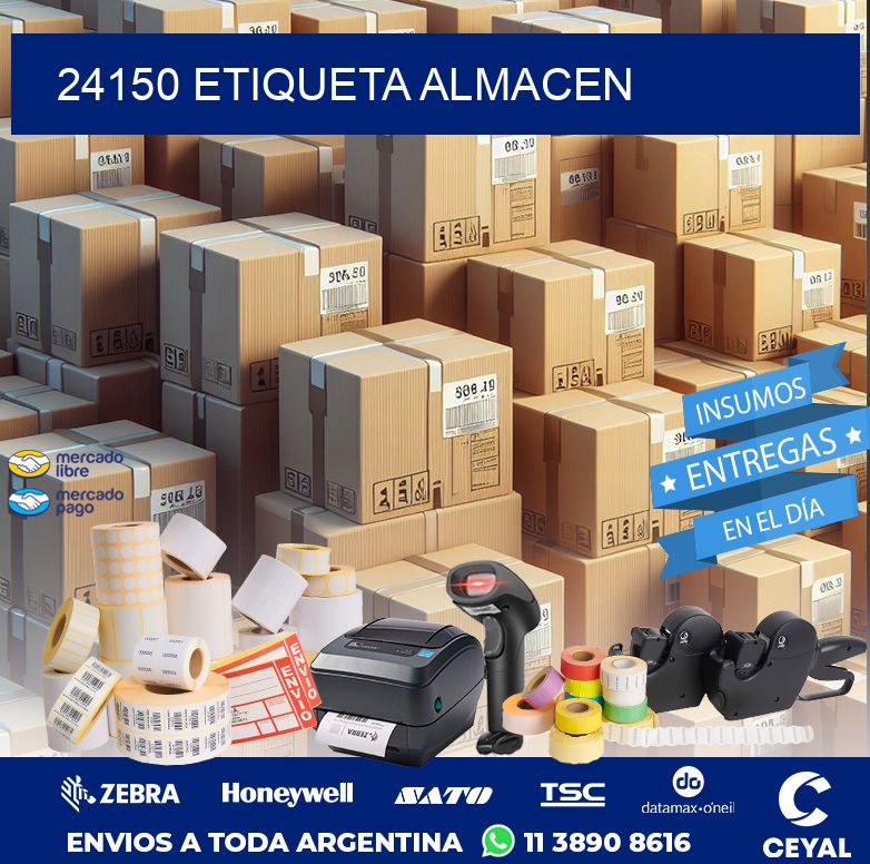 24150 ETIQUETA ALMACEN