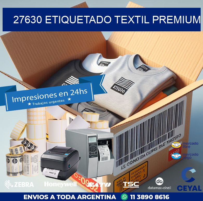 27630 ETIQUETADO TEXTIL PREMIUM