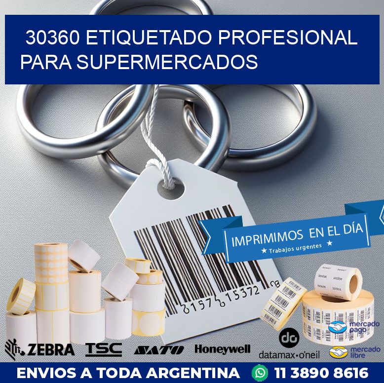 30360 ETIQUETADO PROFESIONAL PARA SUPERMERCADOS