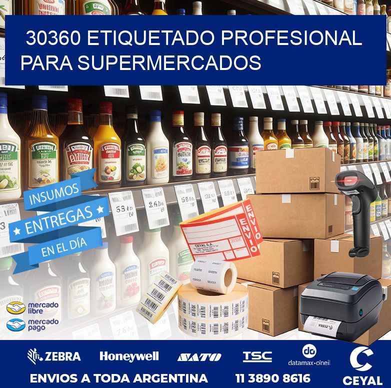 30360 ETIQUETADO PROFESIONAL PARA SUPERMERCADOS