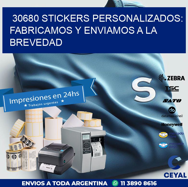 30680 STICKERS PERSONALIZADOS: FABRICAMOS Y ENVIAMOS A LA BREVEDAD