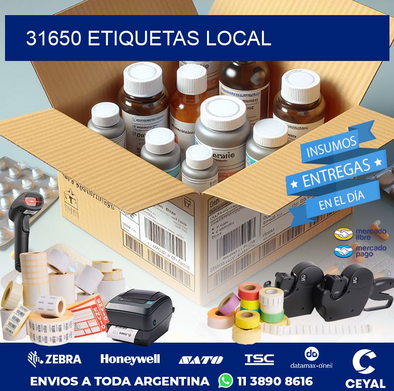 31650 ETIQUETAS LOCAL
