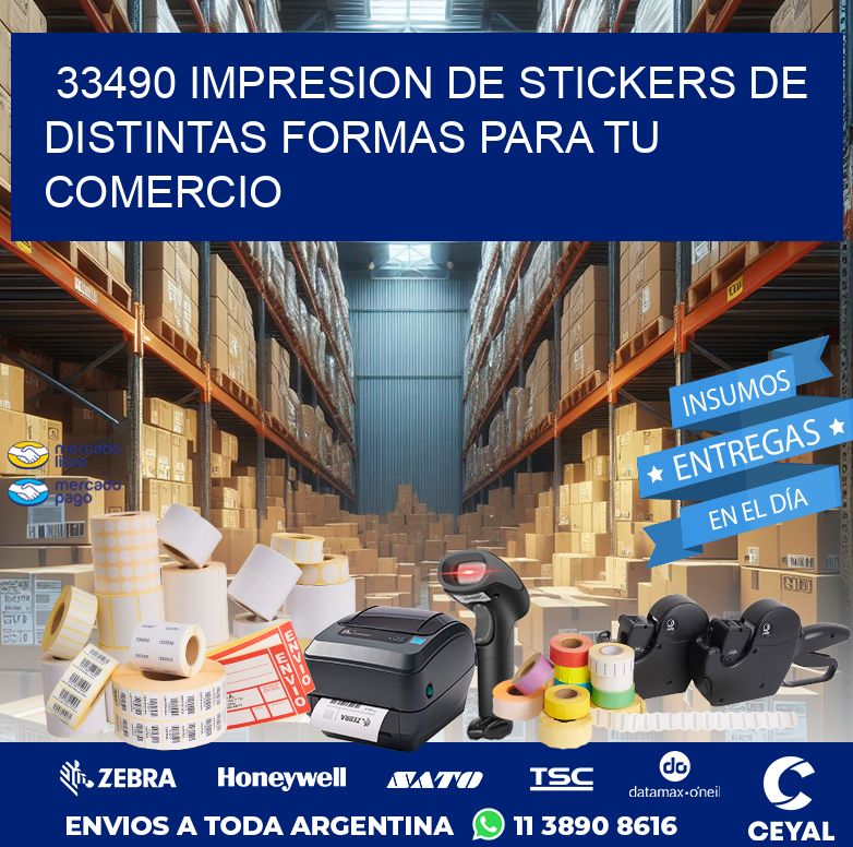 33490 IMPRESION DE STICKERS DE DISTINTAS FORMAS PARA TU COMERCIO