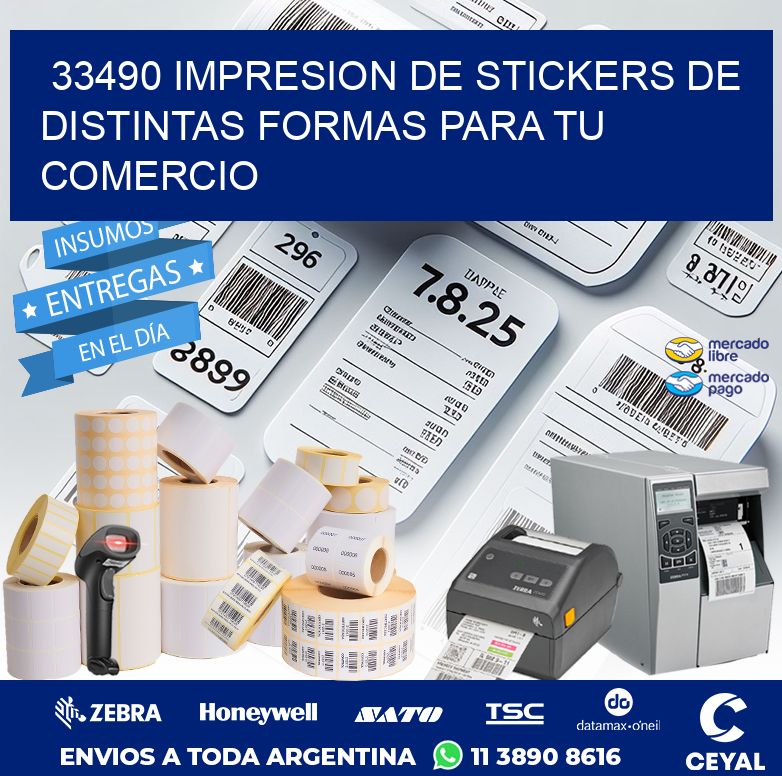 33490 IMPRESION DE STICKERS DE DISTINTAS FORMAS PARA TU COMERCIO