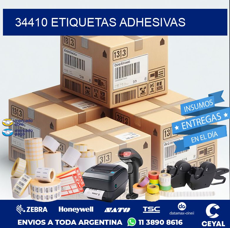 34410 ETIQUETAS ADHESIVAS