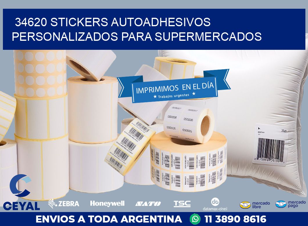 34620 STICKERS AUTOADHESIVOS PERSONALIZADOS PARA SUPERMERCADOS