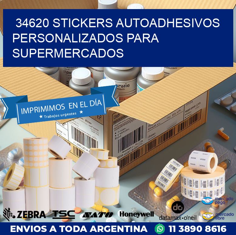 34620 STICKERS AUTOADHESIVOS PERSONALIZADOS PARA SUPERMERCADOS