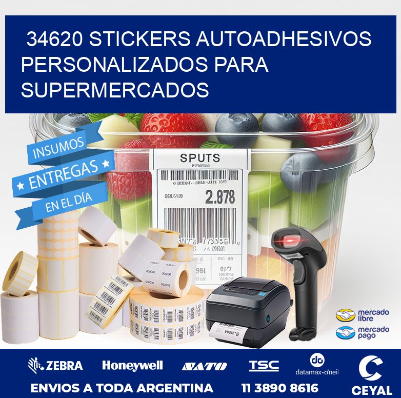 34620 STICKERS AUTOADHESIVOS PERSONALIZADOS PARA SUPERMERCADOS