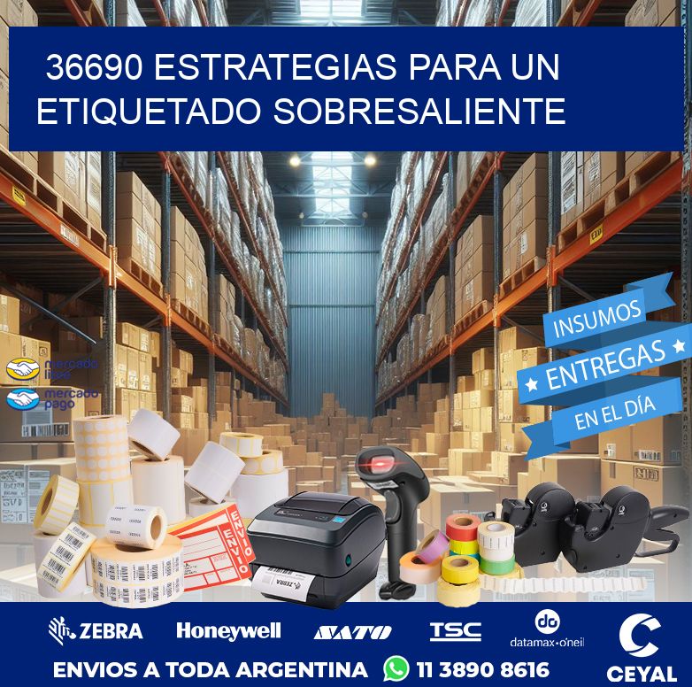 36690 ESTRATEGIAS PARA UN ETIQUETADO SOBRESALIENTE