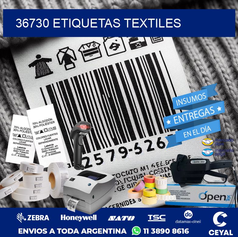 36730 ETIQUETAS TEXTILES