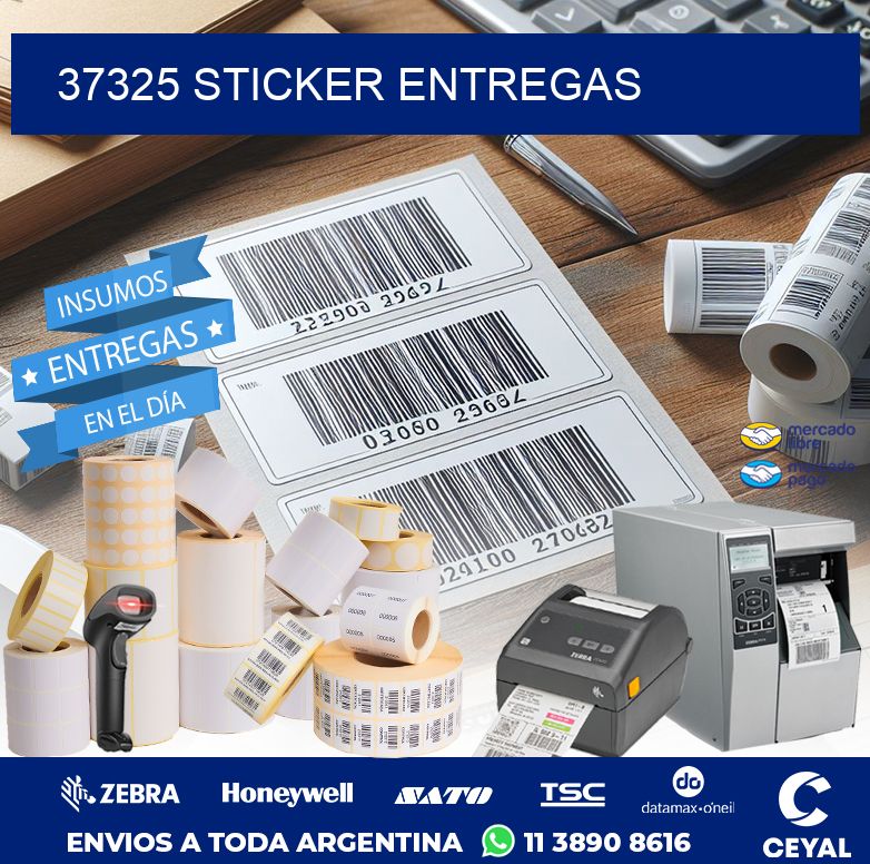 37325 STICKER ENTREGAS
