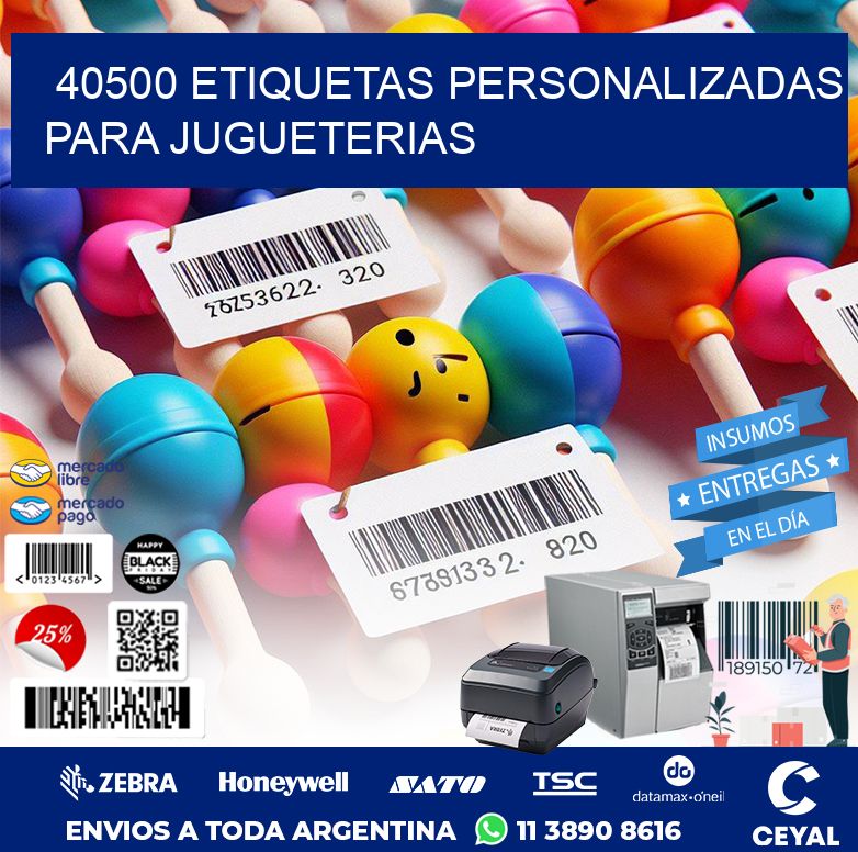40500 ETIQUETAS PERSONALIZADAS PARA JUGUETERIAS