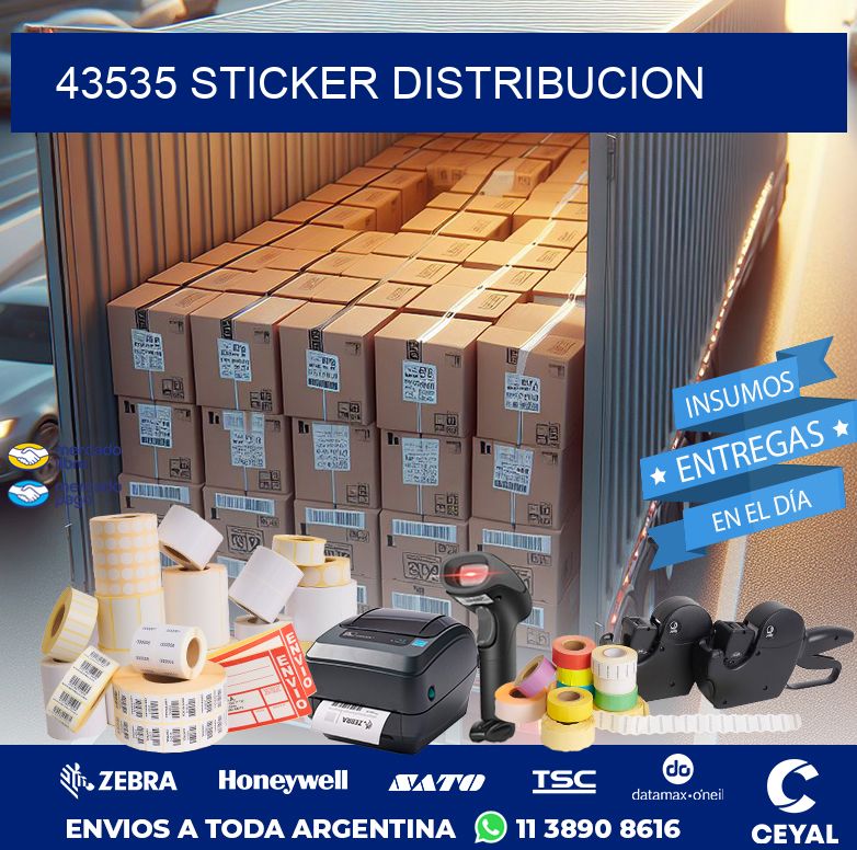 43535 STICKER DISTRIBUCION