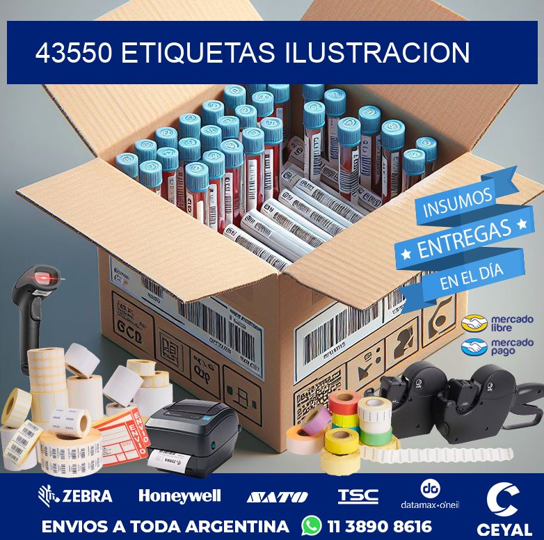 43550 ETIQUETAS ILUSTRACION