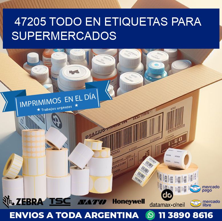 47205 TODO EN ETIQUETAS PARA SUPERMERCADOS