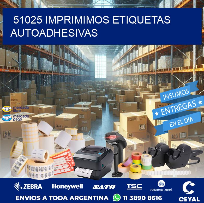 51025 IMPRIMIMOS ETIQUETAS AUTOADHESIVAS