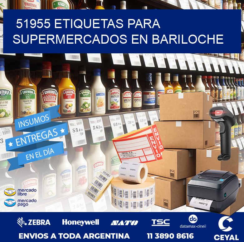 51955 ETIQUETAS PARA SUPERMERCADOS EN BARILOCHE