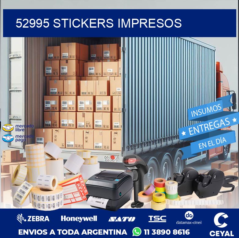 52995 STICKERS IMPRESOS