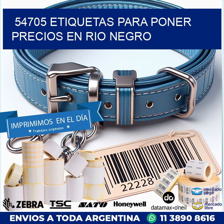 54705 ETIQUETAS PARA PONER PRECIOS EN RIO NEGRO