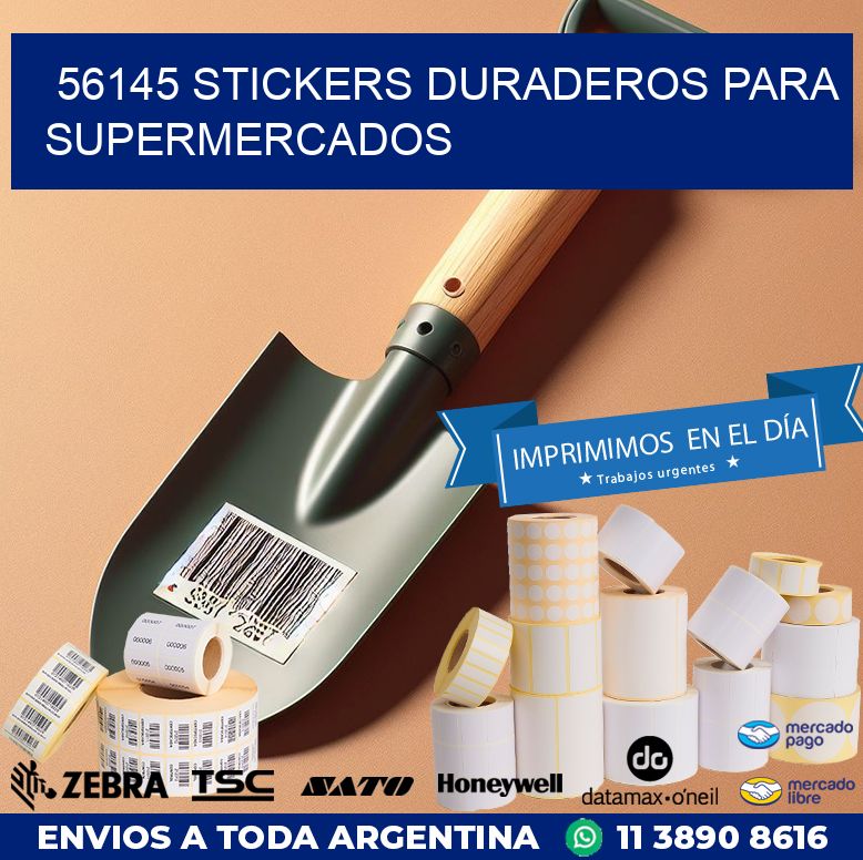 56145 STICKERS DURADEROS PARA SUPERMERCADOS