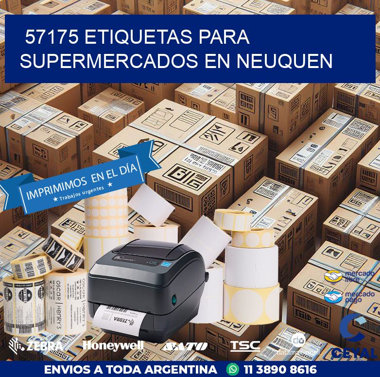 57175 ETIQUETAS PARA SUPERMERCADOS EN NEUQUEN